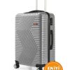 G&D Polo Suitcase Abs Gümüş Gri Orta Boy Valiz 600.03-O