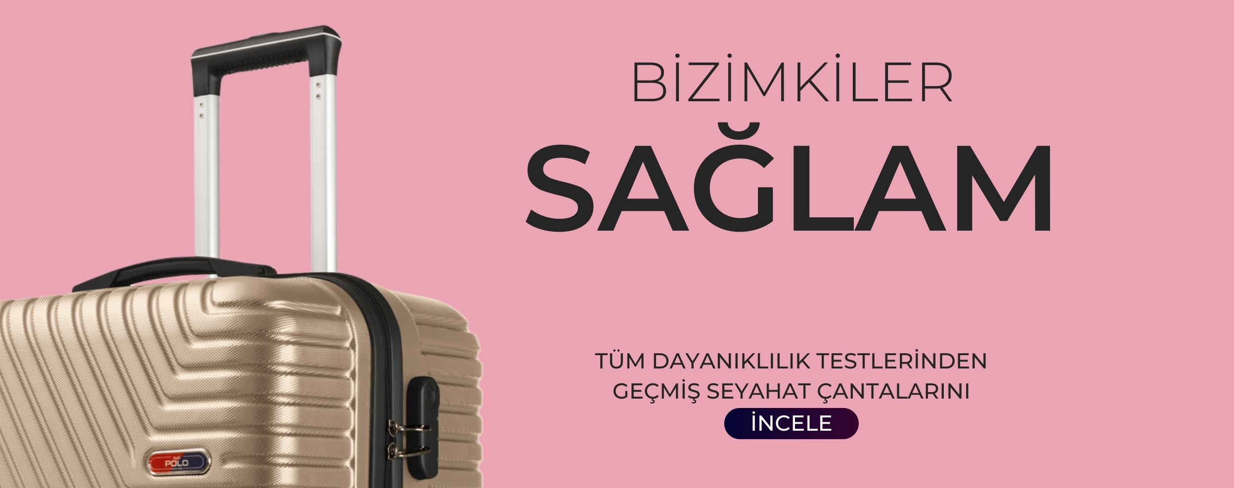Valizleriniz Sağlam Mı? Bizim Valizlerimiz Sağlam. G&D Polo Suitcase Gedox Valiz