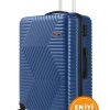 G&D Polo Suitcase Abs Çivit Mavi Büyük Boy Valiz 600.05-B