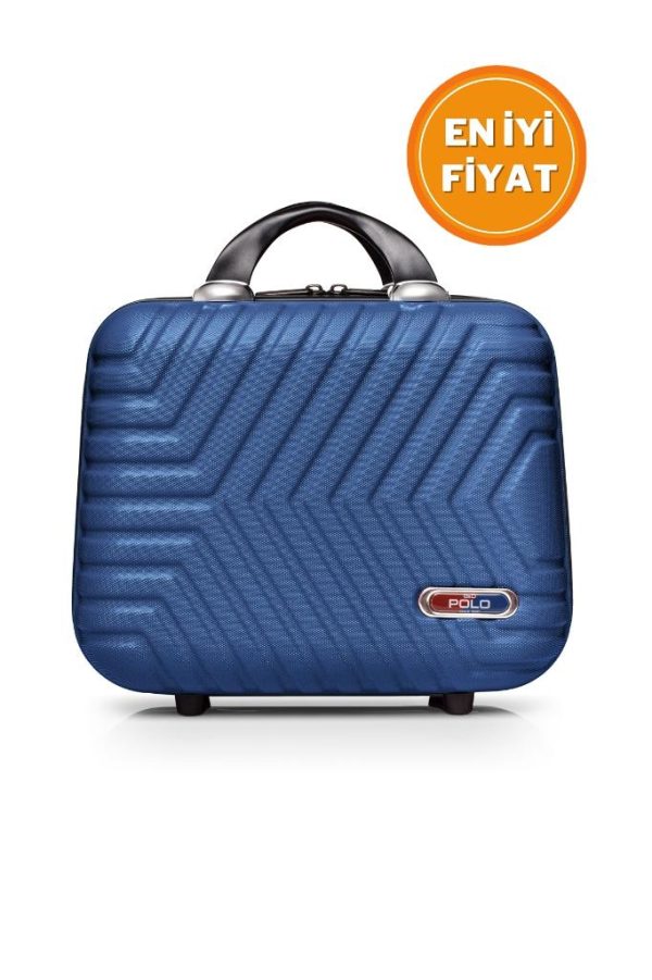 G&D Polo Suitcase Abs Çivit Mavi Makyaj & El Çantası 615.05