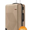 G&D Polo Suitcase Abs Gold Büyük Boy Valiz 600.06-B