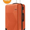 G&D Polo Suitcase Abs Turuncu Büyük Boy Valiz 600.15-B