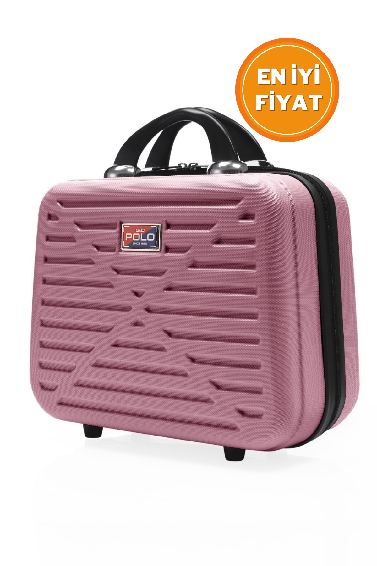 G&D Polo Suitcase Abs Gül Kurusu Seyahat & Makyaj & El Çantası 315.03-Gül