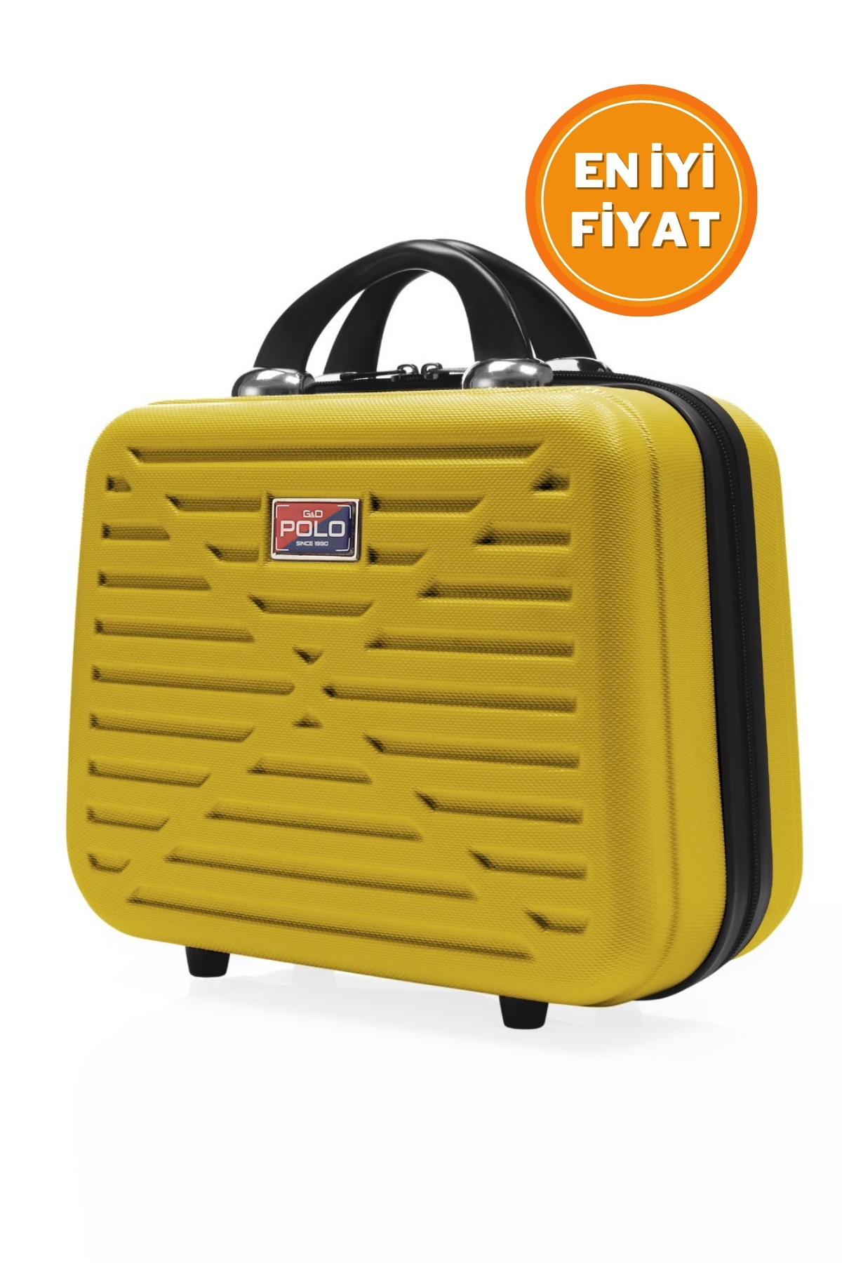 G&D Polo Suitcase Abs Sarı Seyahat & Makyaj & El Çantası 315.12-Sarı