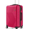 G&D Polo Suitcase Abs Fuşya Orta Boy Valiz 600.10-O